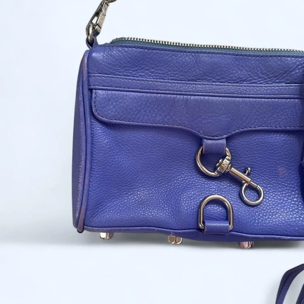 Leather mini MAC shoulder‎ bag by Rebecca Minkoff